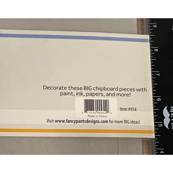 Fancy Pants Designs Biggest Board Chipboard Tabs Tags & Doodles 80 Pieces 954 - Picture 3 of 5